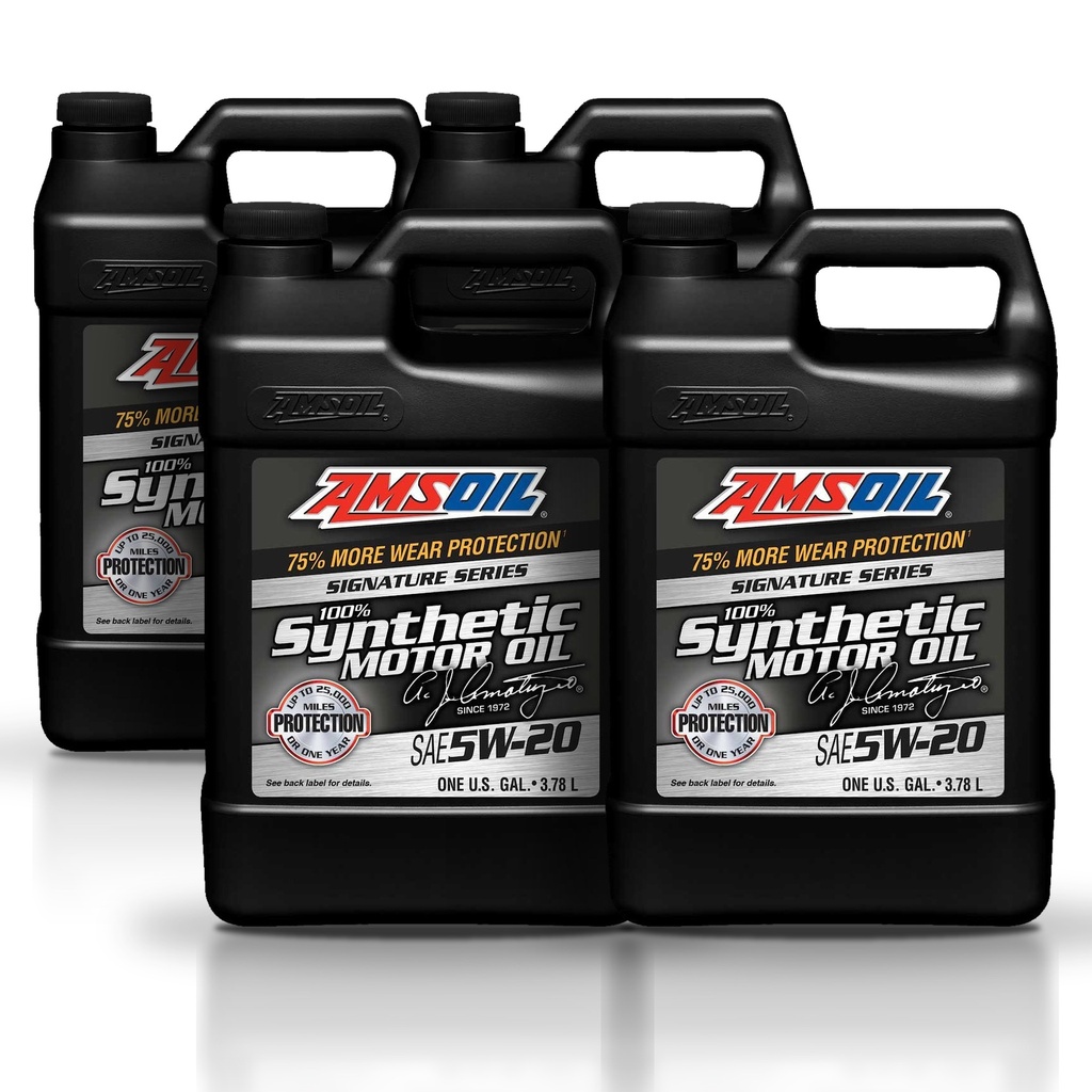 Kit 4 Galones SAE 5W20 Synthetic Motor Oil AMSOIL