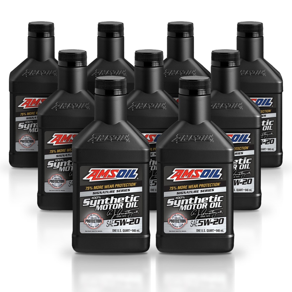 Kit 9 Litros SAE 5W20 Synthetic Motor Oil AMSOIL