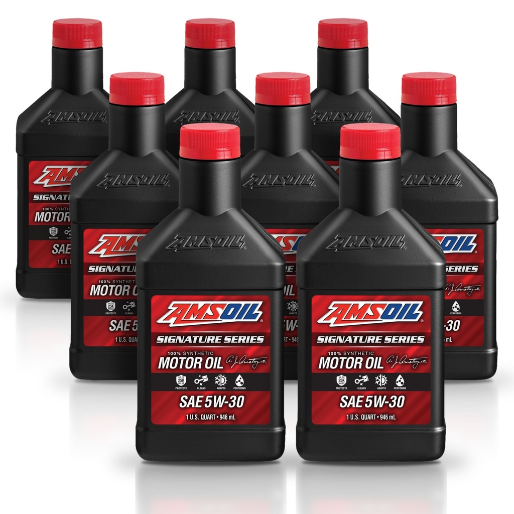 Kit 8 Litros SAE 5W30 Synthetic Motor Oil AMSOIL