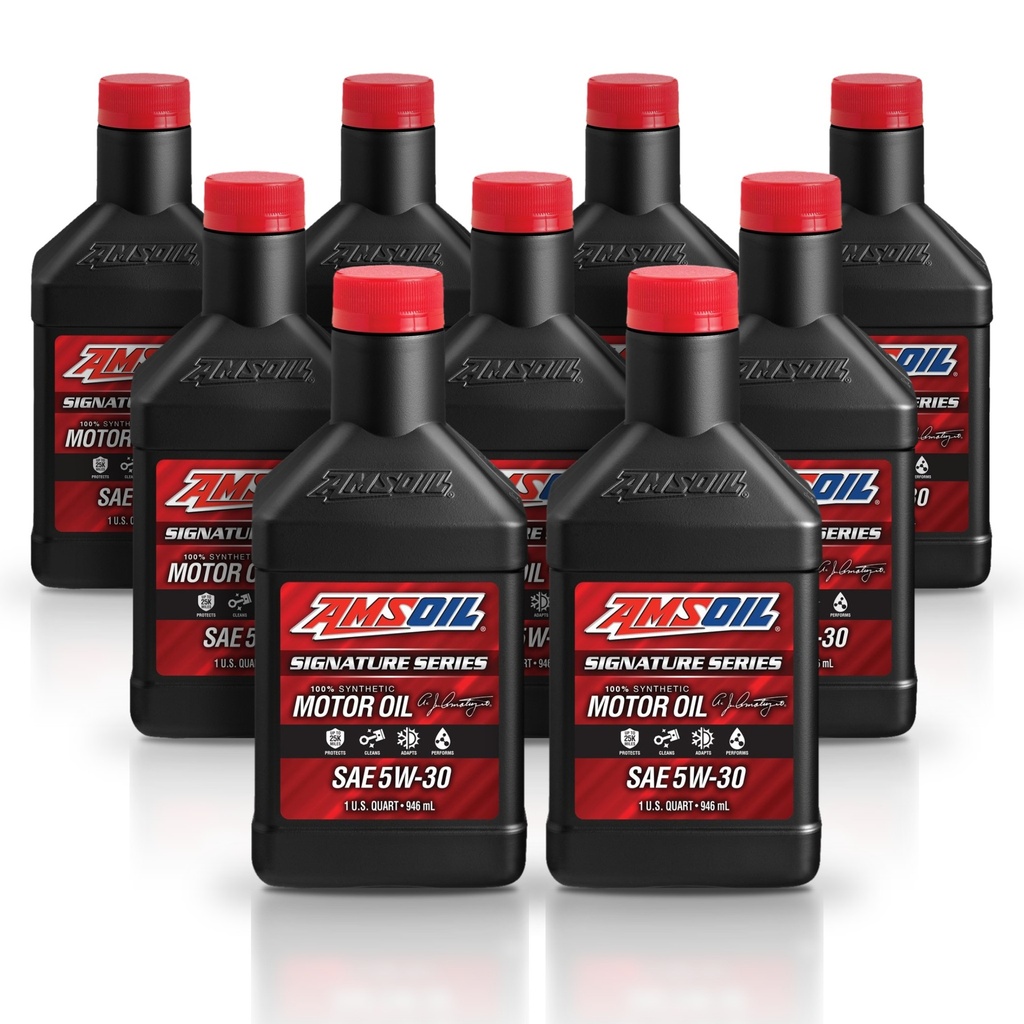 Kit 9 Litros SAE 5W30 Synthetic Motor Oil AMSOIL
