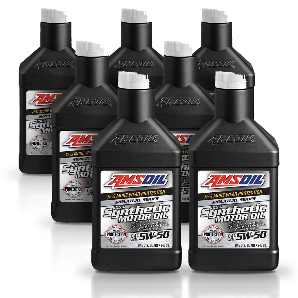 Kit 7 Litros SAE 5W50 Synthetic Motor Oil AMSOIL