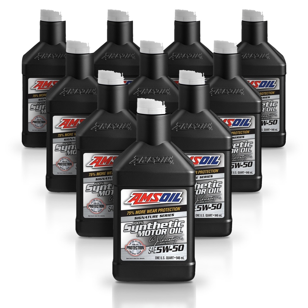 Kit 10 Litros SAE 5W50 Synthetic Motor Oil AMSOIL