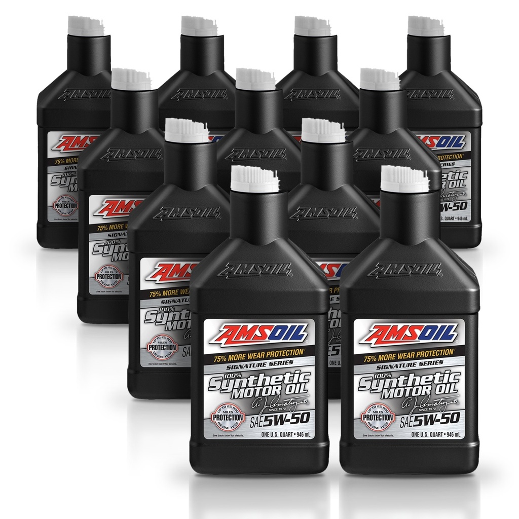 Kit 11 Litros SAE 5W50 Synthetic Motor Oil AMSOIL