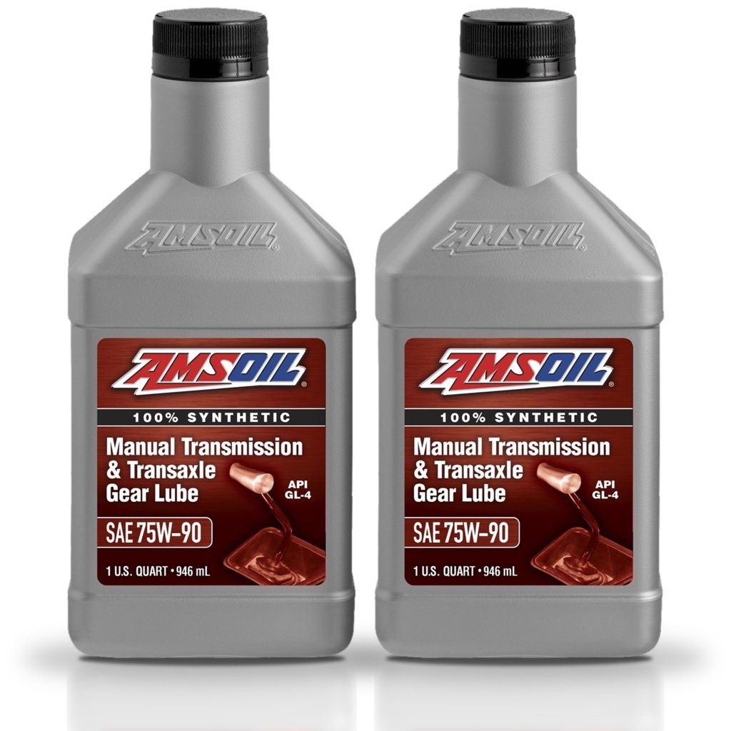 Kit 2 Litros SAE 75W90 Synthetic Manual Transmission and Transaxle Gear Lube AMSOIL