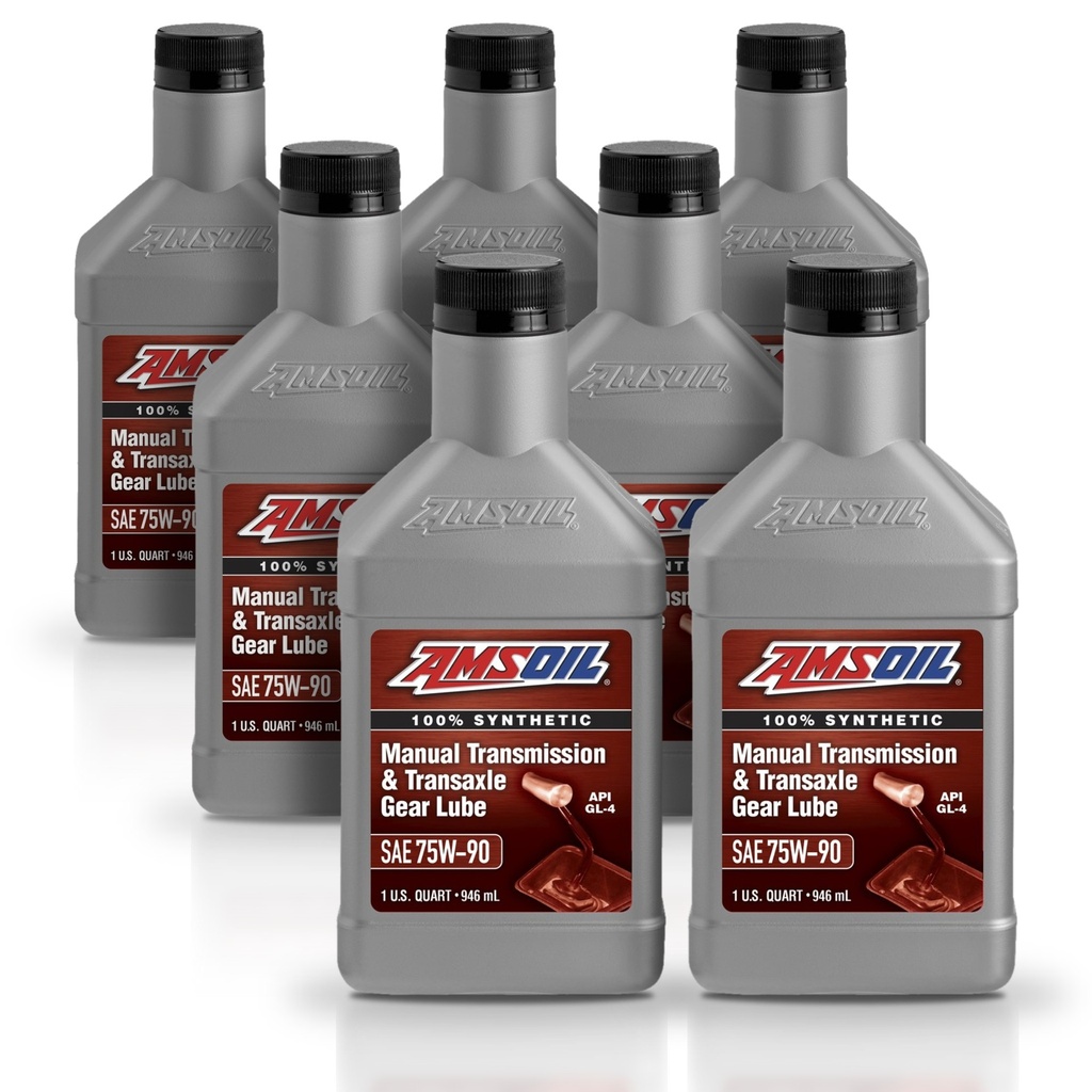 Kit 7 Litros SAE 75W90 Synthetic Manual Transmission and Transaxle Gear Lube AMSOIL