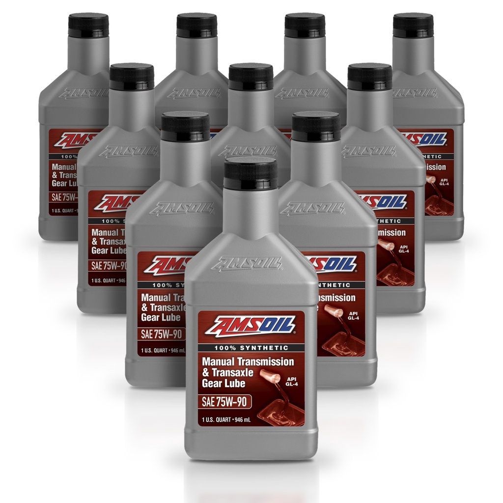 Kit 10 Litros SAE 75W90 Synthetic Manual Transmission and Transaxle Gear Lube AMSOIL