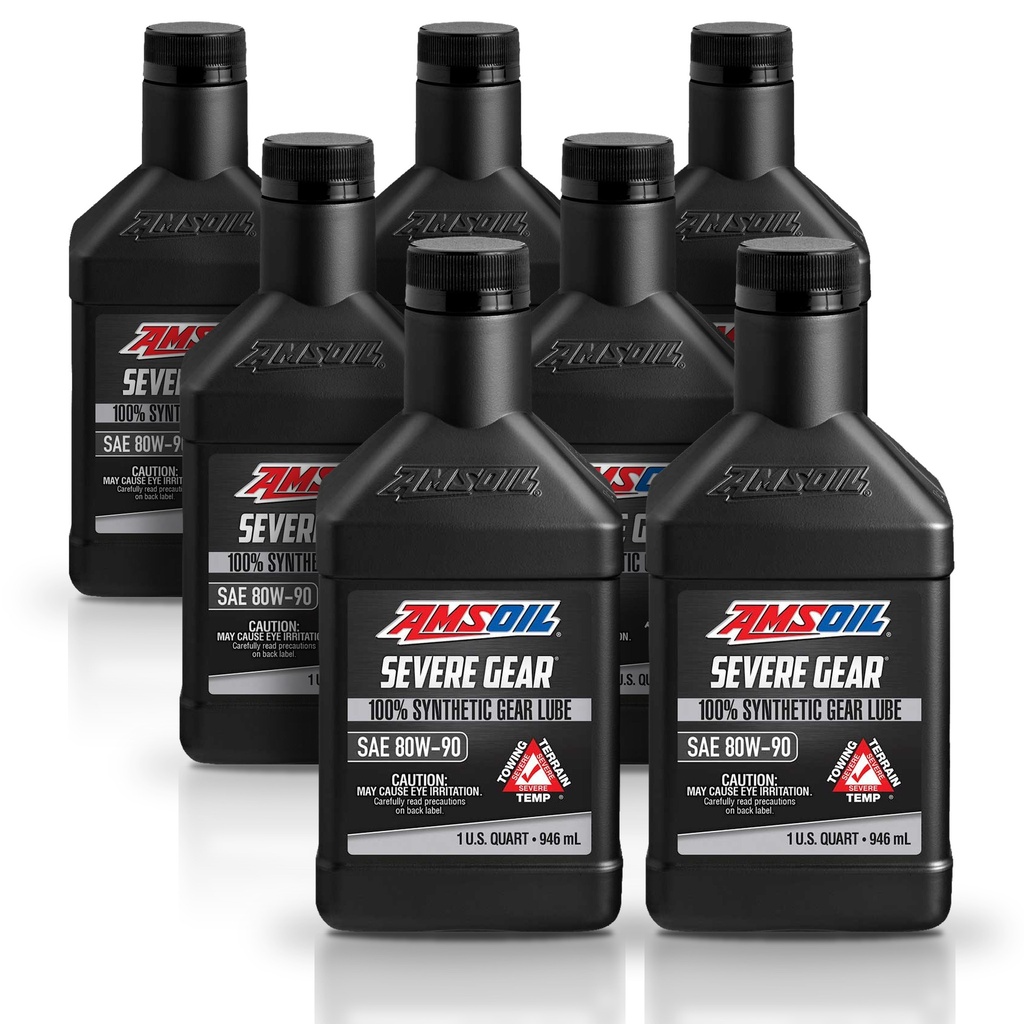 Kit 7 Litros SAE 80W90 Synthetic Gear Lube AMSOIL