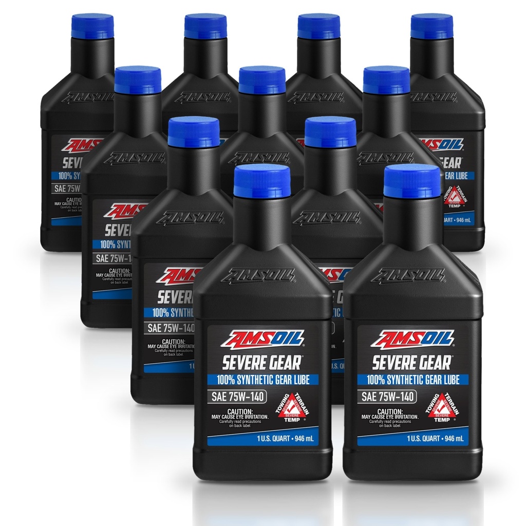 Kit 11 Litros Severe Gear® SAE 75W140 Synthetic Gear Lube AMSOIL