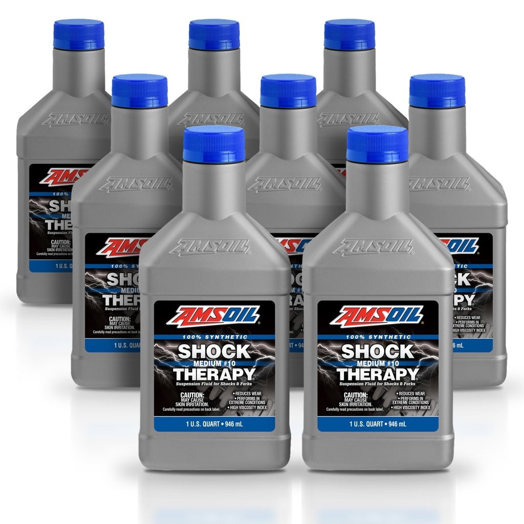 Kit 8 Litros Shock Therapy Suspension Fluid #10 Medium AMSOIL