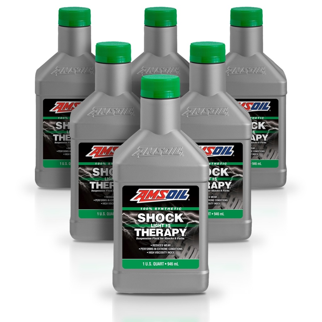 Kit 6 Litros Shock Therapy Suspension Fluid #5 Light AMSOIL
