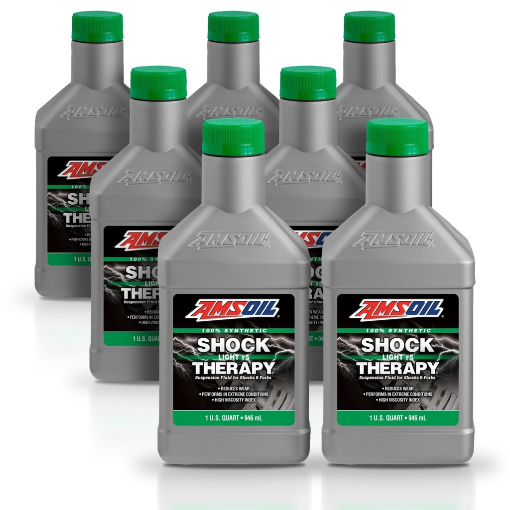 Kit 7 Litros Shock Therapy Suspension Fluid #5 Light AMSOIL