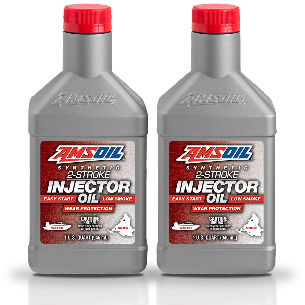 Kit 2 Aceites 2 Tiempos Amsoil Marino Lancha 2 Litros
