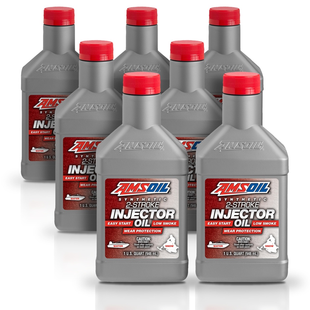 Kit 7 Aceites 2 Tiempos Amsoil Marino Lancha 7 Litros