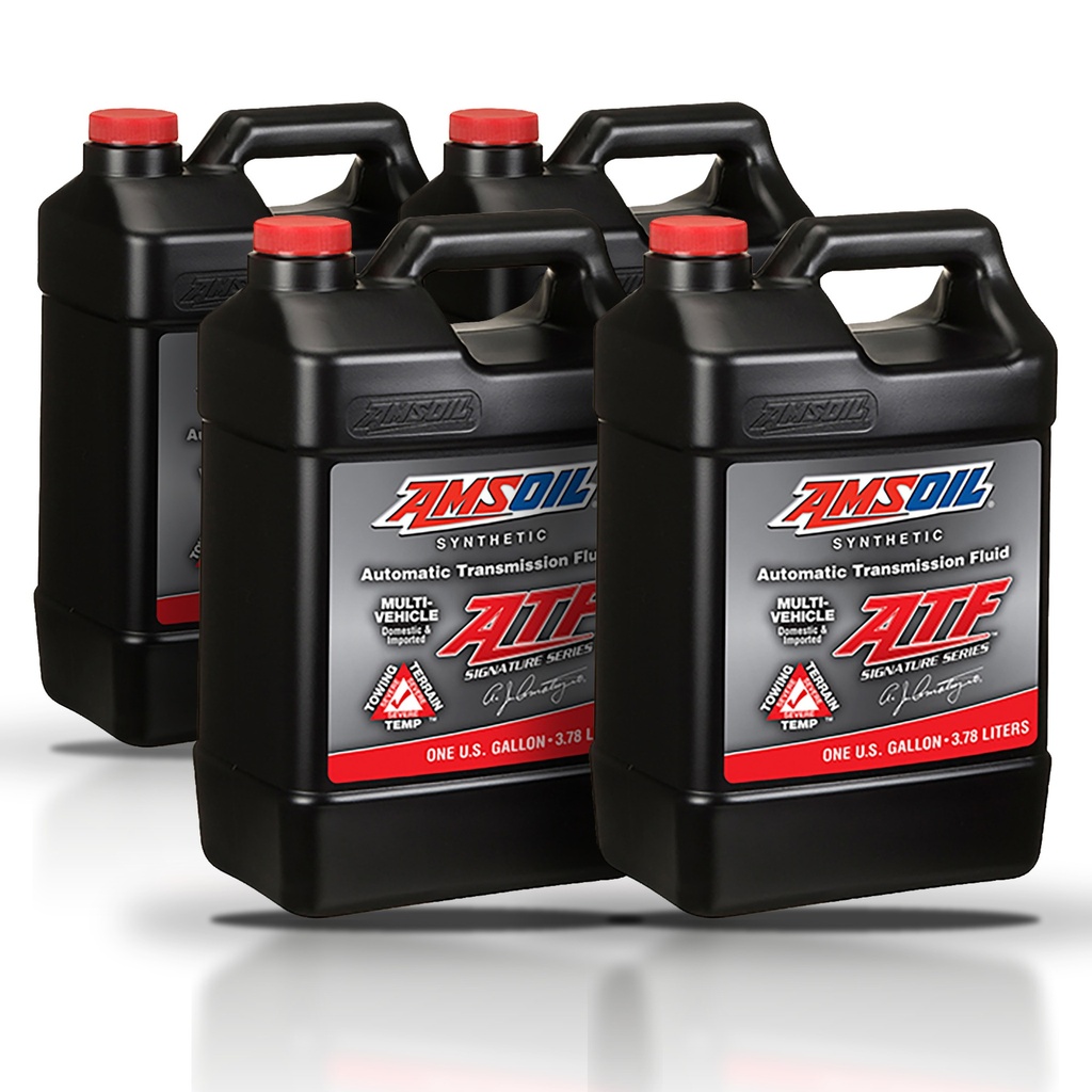 Kit 4 Aceites Atf Amsoil Signature Dexron Iii 15 Litros