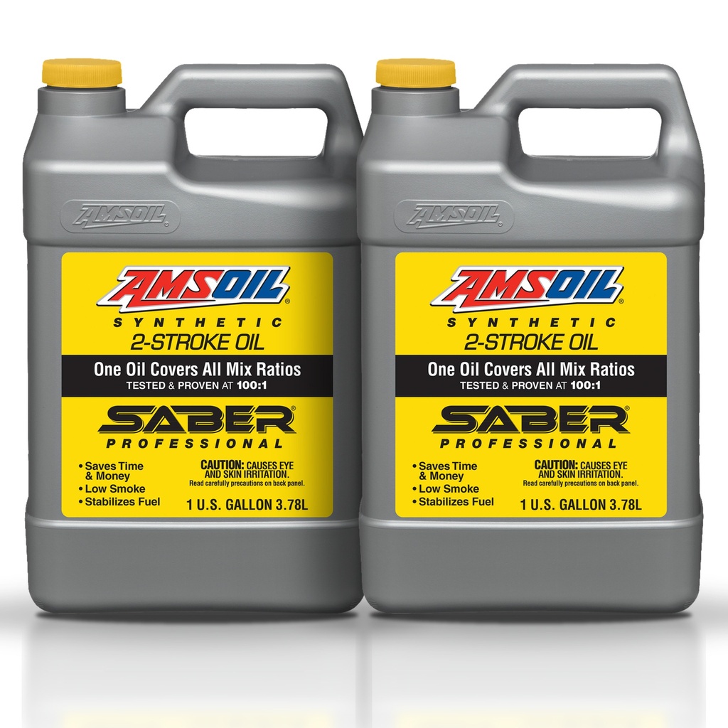 Kit 2 Aceites 2T Amsoil Jaso Fd Podadora 8 Litros