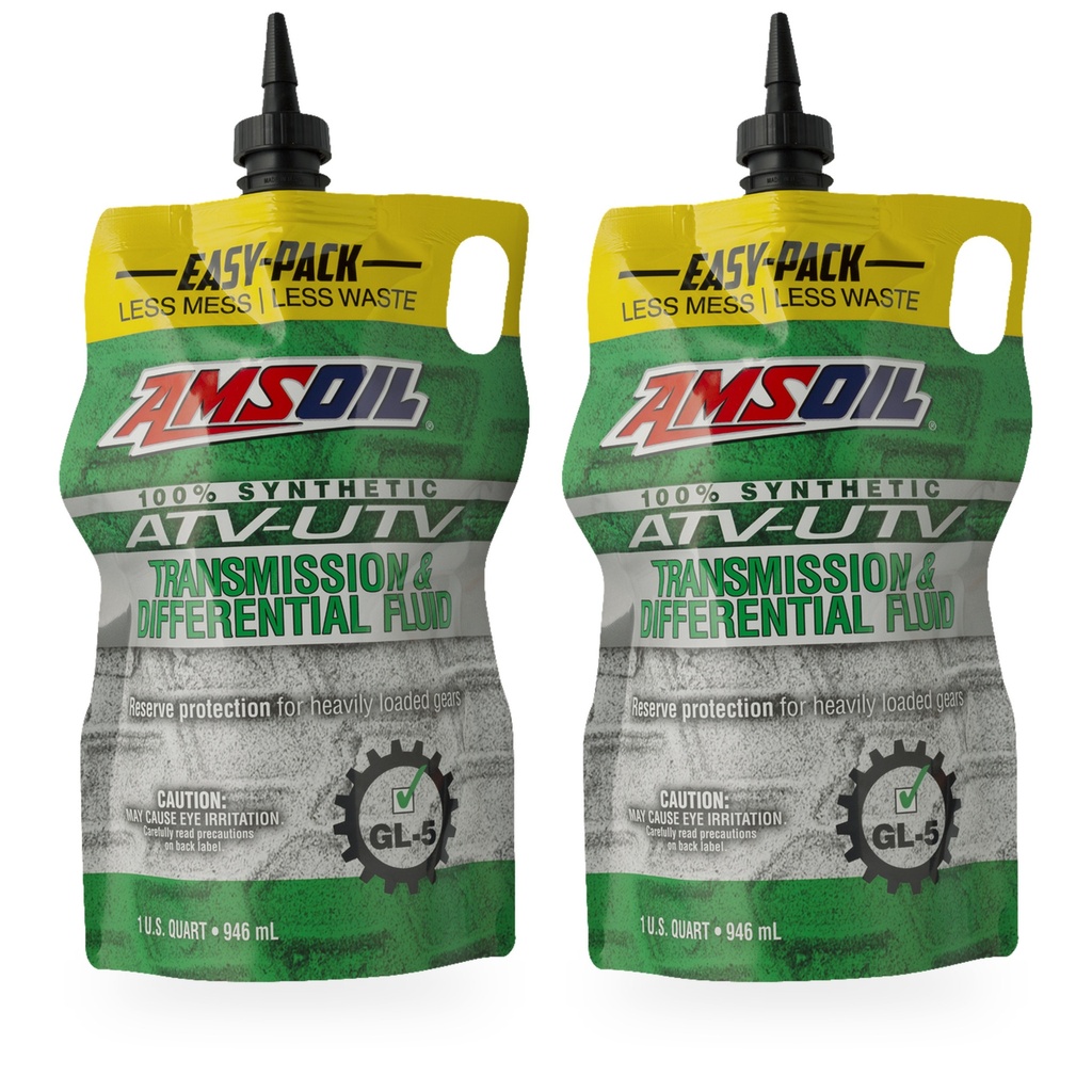 Kit 2 Aceites Amsoil Transmision Diferencial Atv 2 Litros