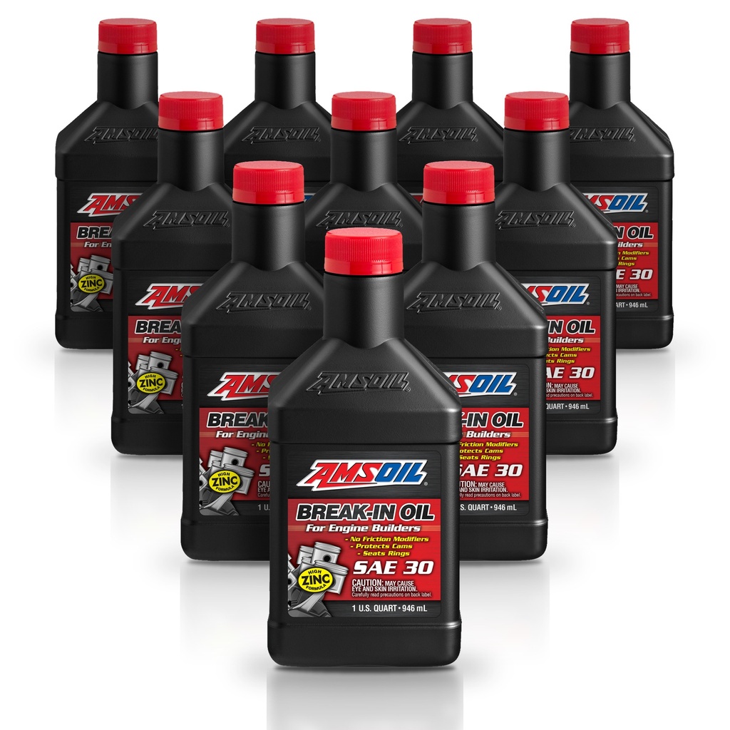 Kit 10 Aceites Sae 30 Amsoil Asentamiento Anillos 10 Litros