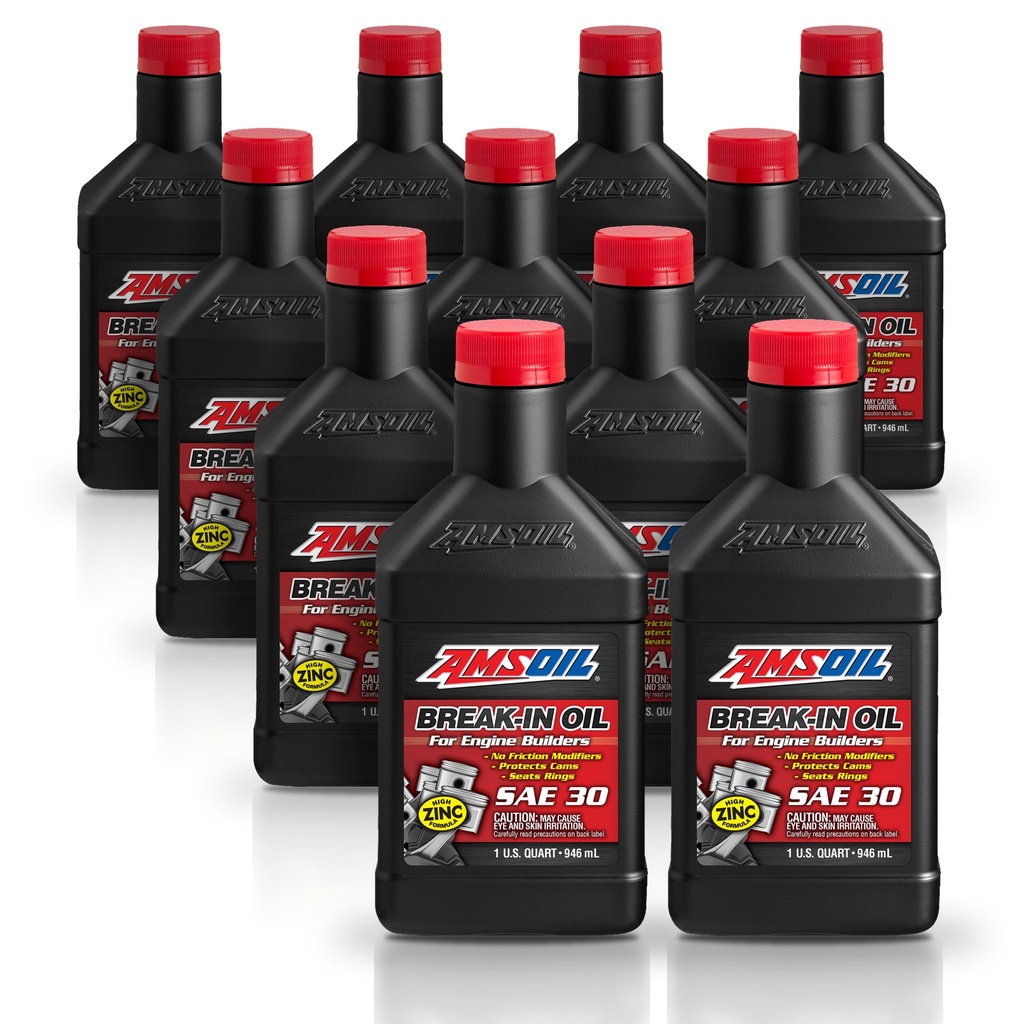 Kit 11 Aceites Sae 30 Amsoil Asentamiento Anillos 11 Litros