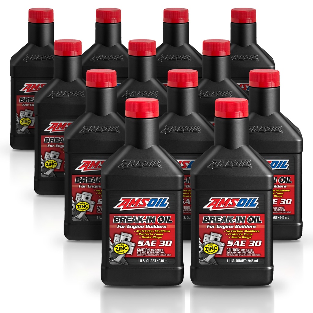 Kit 12 Aceites Sae 30 Amsoil Asentamiento Anillos 12 Litros