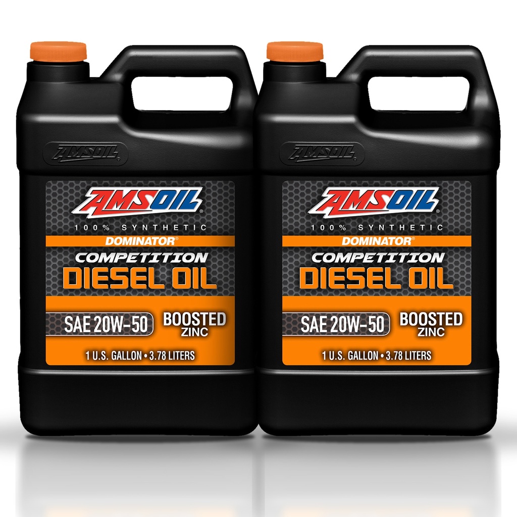 Kit 2 Aceites 20w50 Amsoil Diesel Competicion Zinc 8 Litros