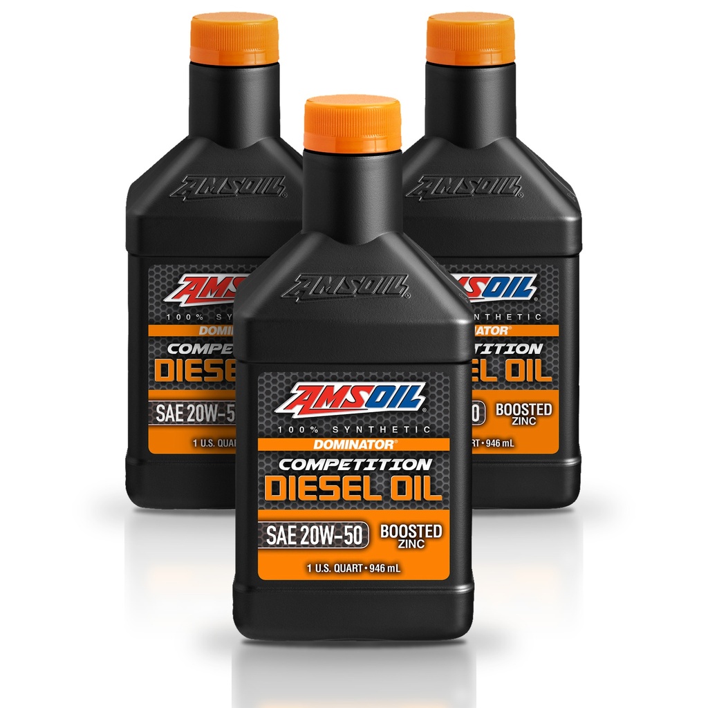 Kit 3 Aceites 20w50 Amsoil Diesel Competicion 3 Litros