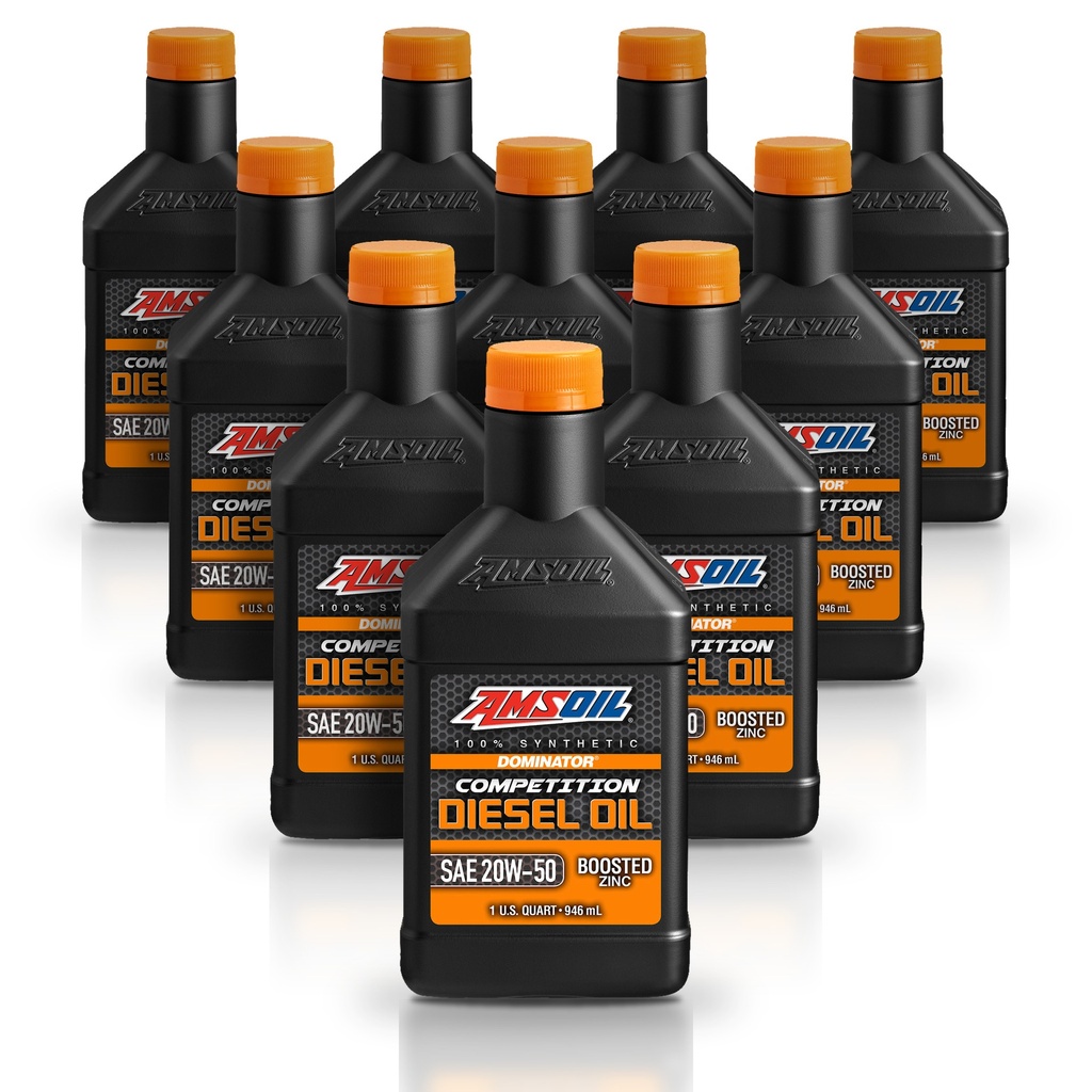 Kit 10 Aceites 20w50 Amsoil Diesel Competicion 10 Litros