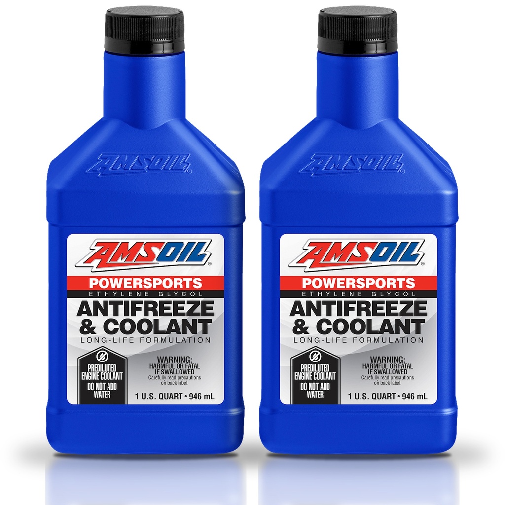 Kit 2 Anticongelantes Verde Amsoil Moto 2 Litros