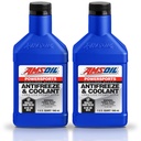 Kit 2 Anticongelantes Verde Amsoil Moto 2 Litros