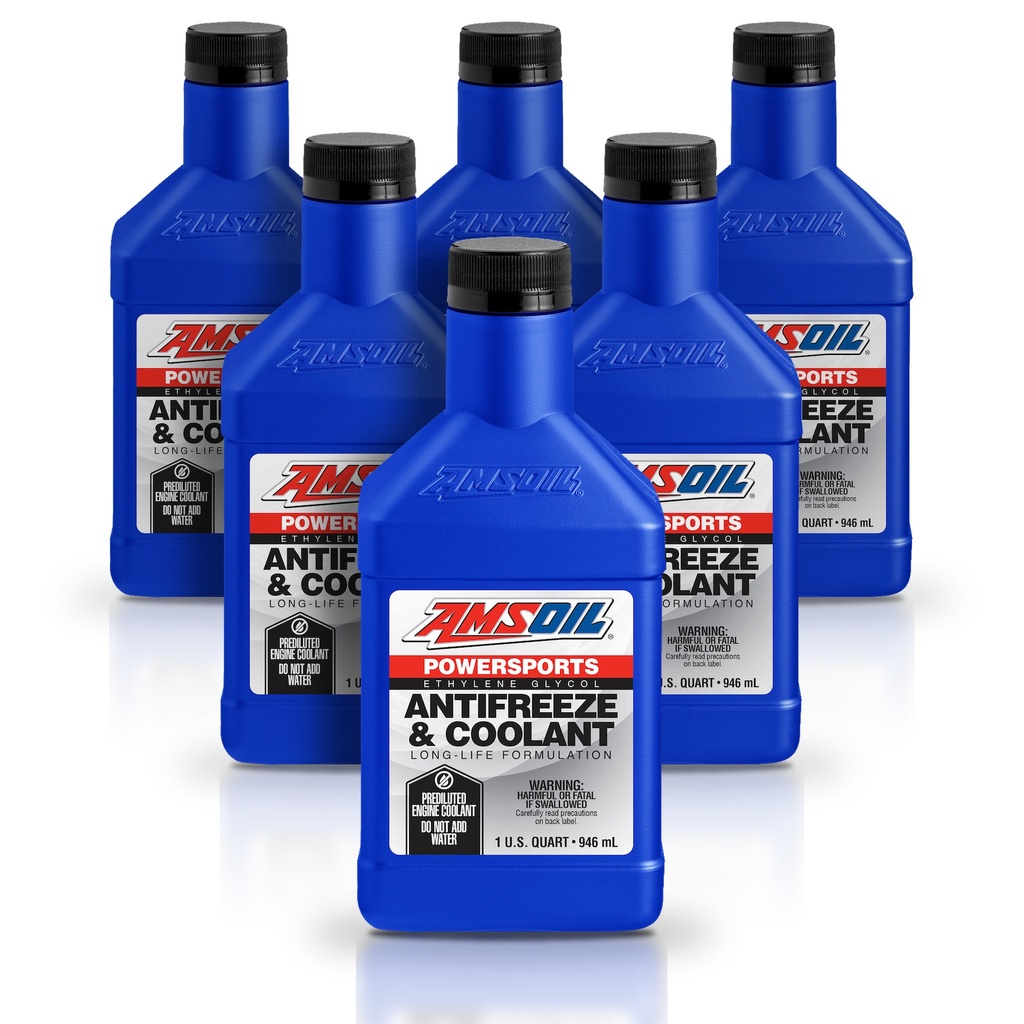 Kit 6 Anticongelantes Verde Amsoil Moto 6 Litros