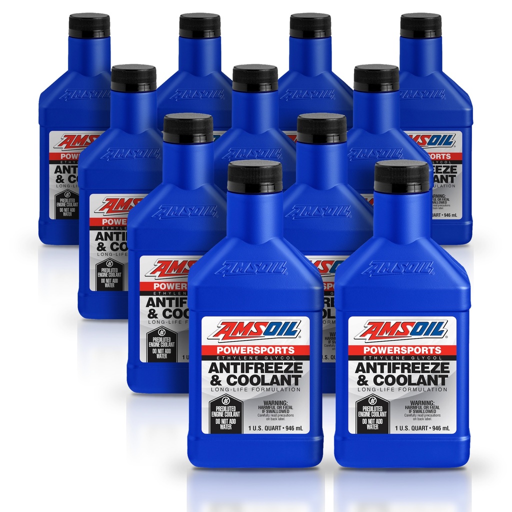 Kit 11 Anticongelantes Verde Amsoil Moto 11 Litros