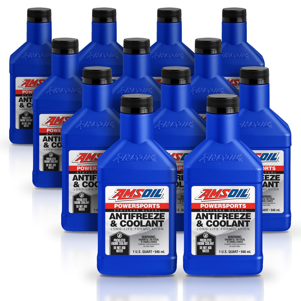 Kit 12 Anticongelantes Verde Amsoil Moto 12 Litros