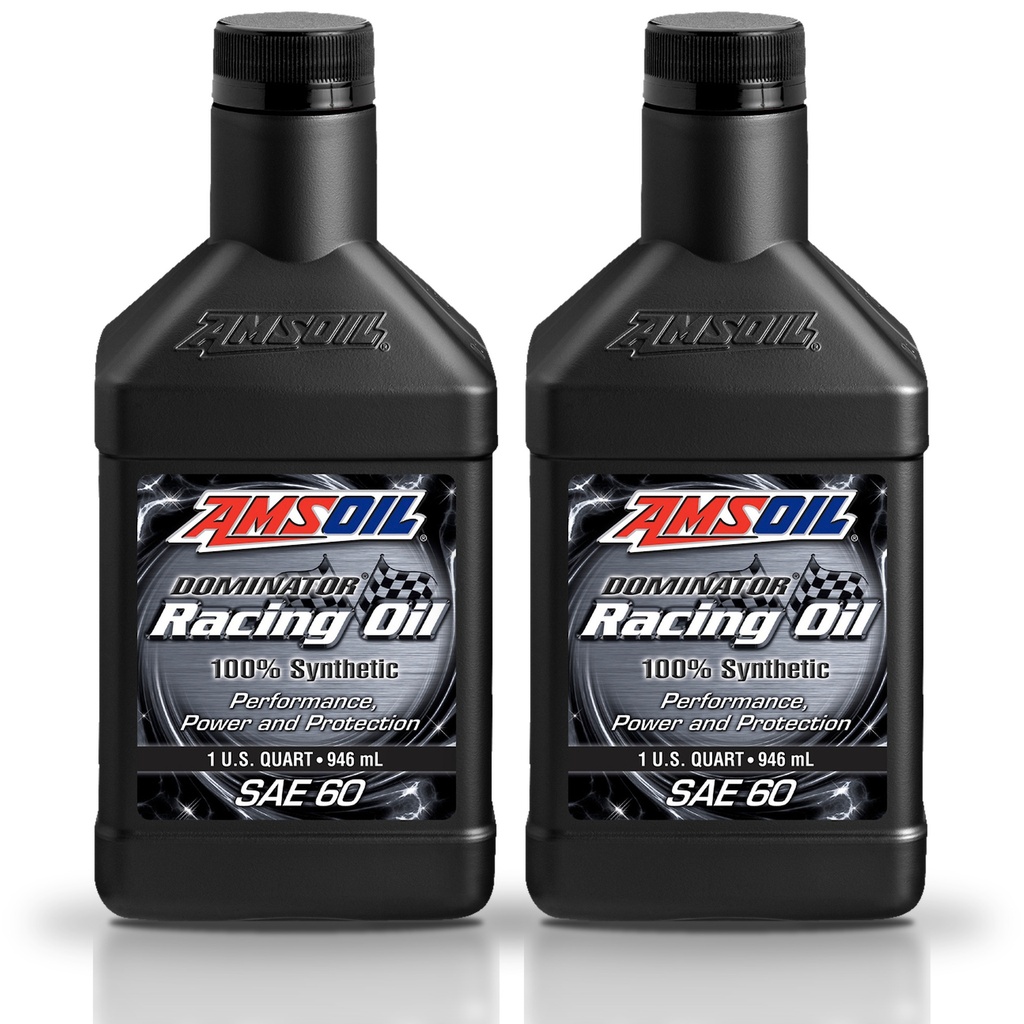 Kit 2 Aceites Sae 60 Amsoil Alto Desempeño 2 Litros