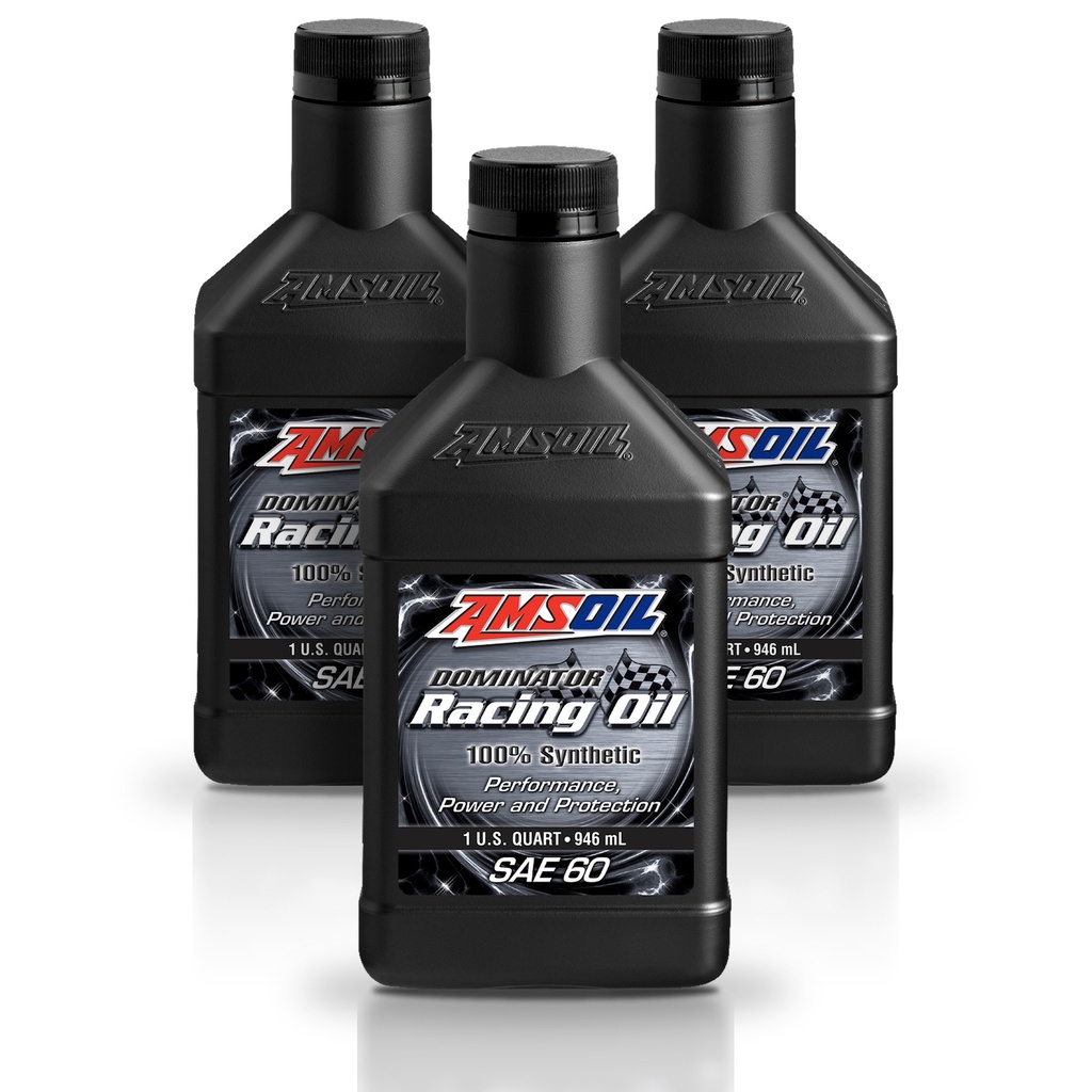 Kit 3 Aceites Sae 60 Amsoil Alto Desempeño 3 Litros