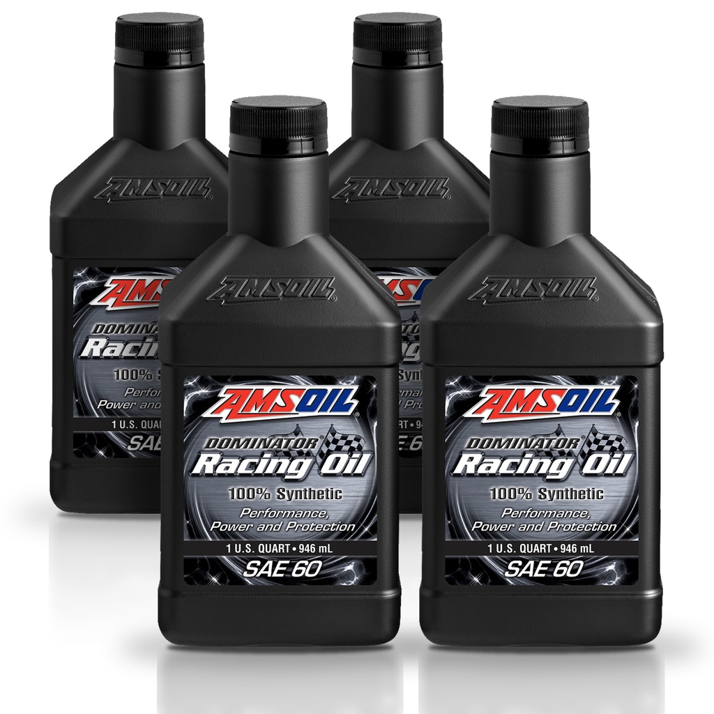 Kit 4 Aceites Sae 60 Amsoil Alto Desempeño 4 Litros