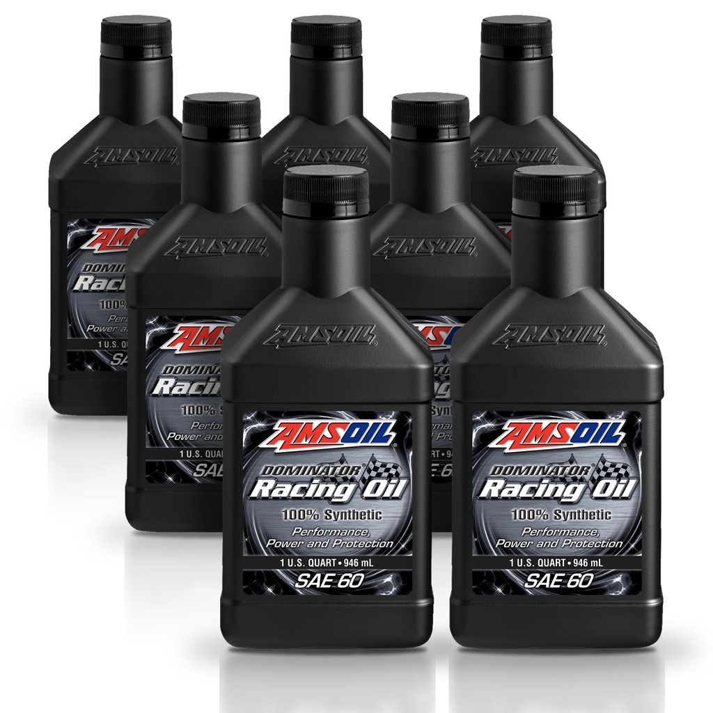 Kit 7 Aceites Sae 60 Amsoil Alto Desempeño 7 Litros
