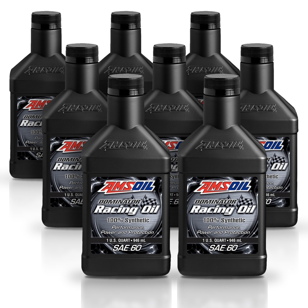 Kit 8 Aceites Sae 60 Amsoil Alto Desempeño 8 Litros