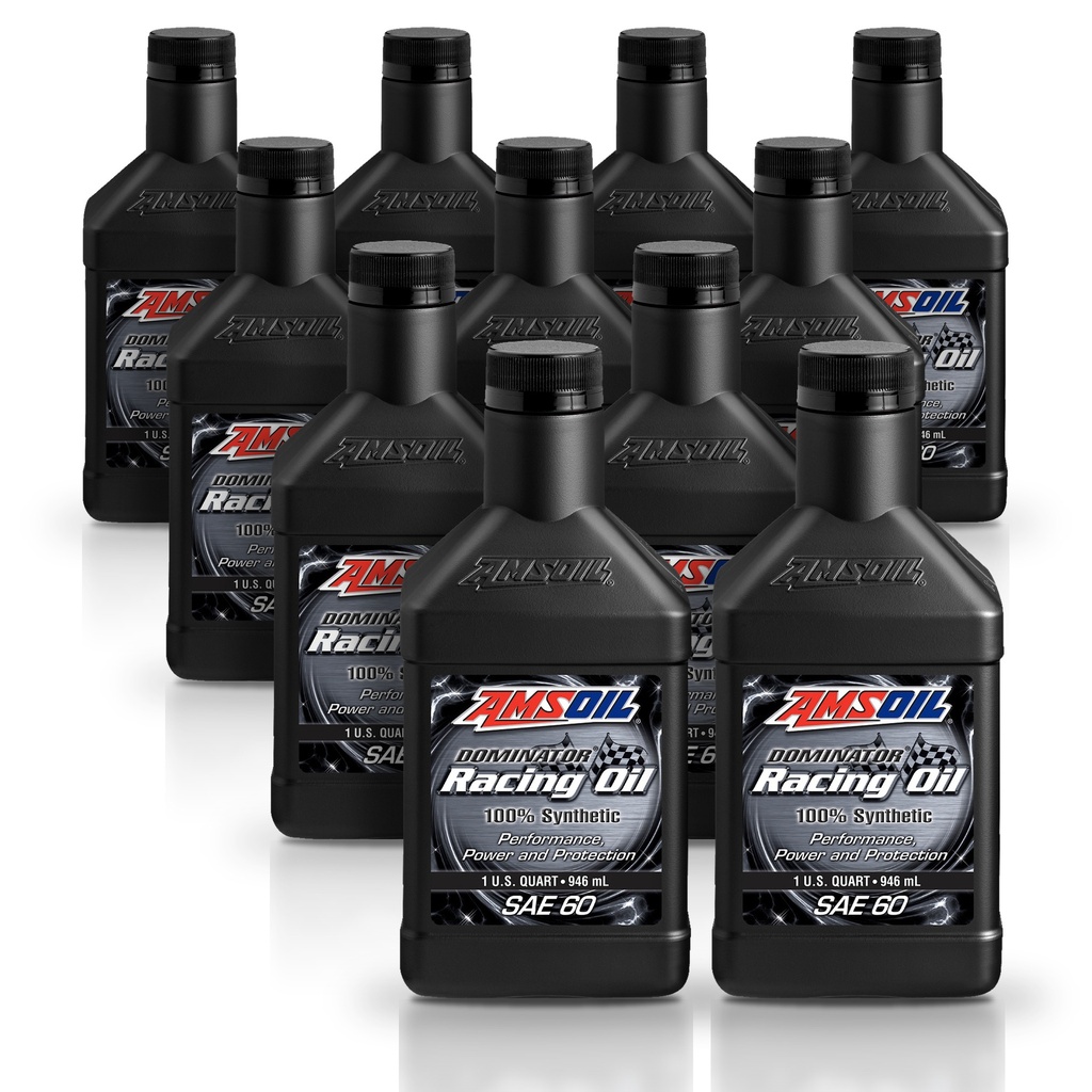 Kit 11 Aceites Sae 60 Amsoil Alto Desempeño 11 Litros