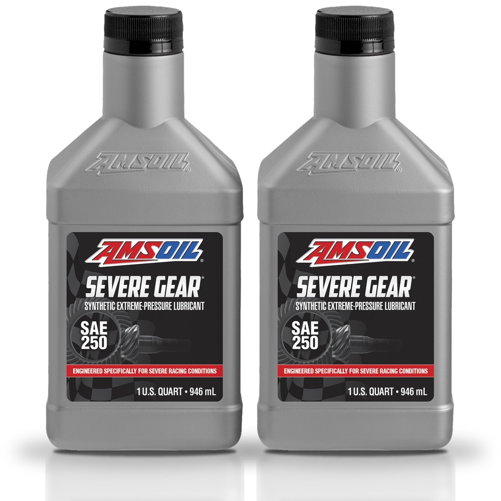Kit 2 Aceites Sae 250 Amsoil Diferencial Gl5 2 Litros