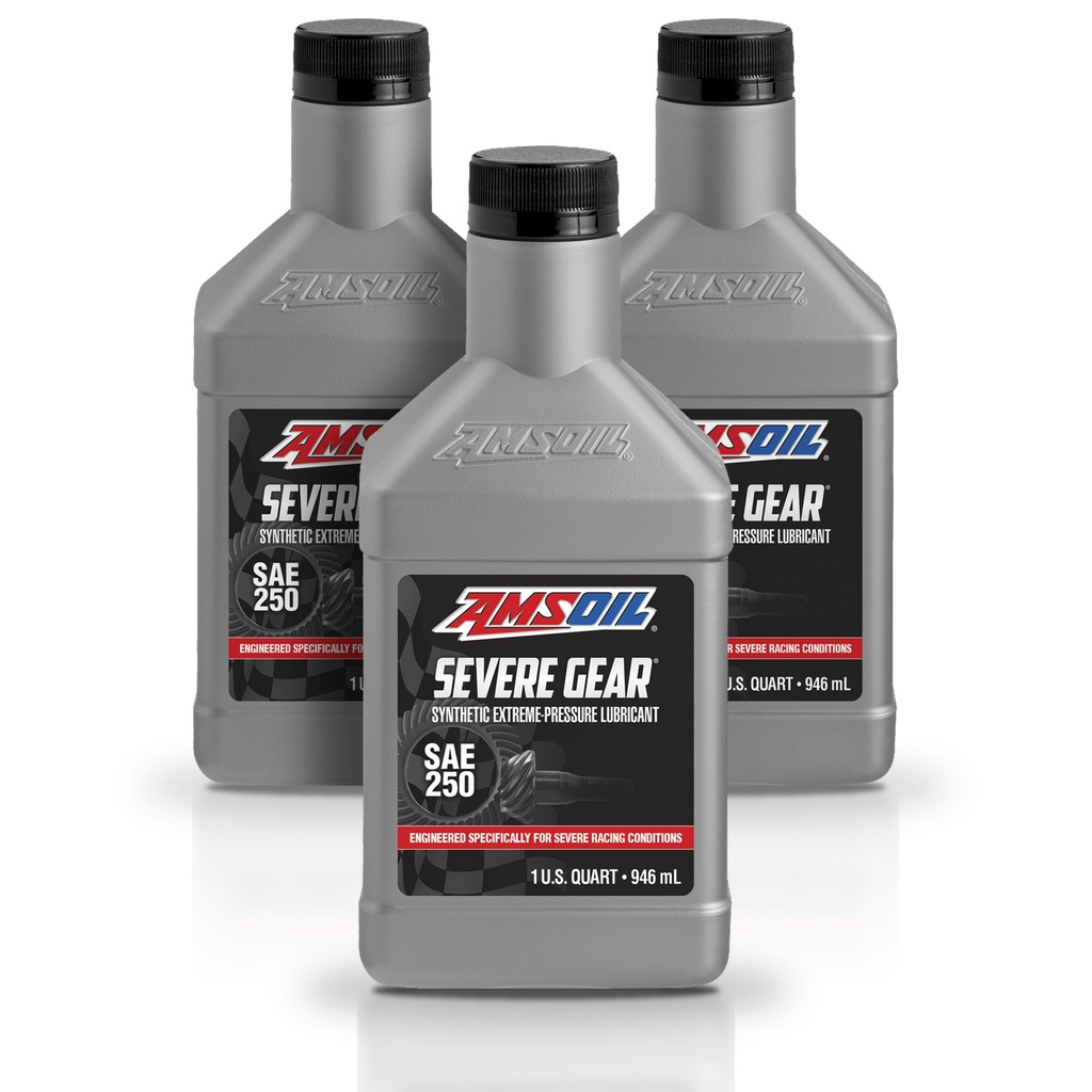 Kit 3 Aceites Sae 250 Amsoil Diferencial Gl5 3 Litros