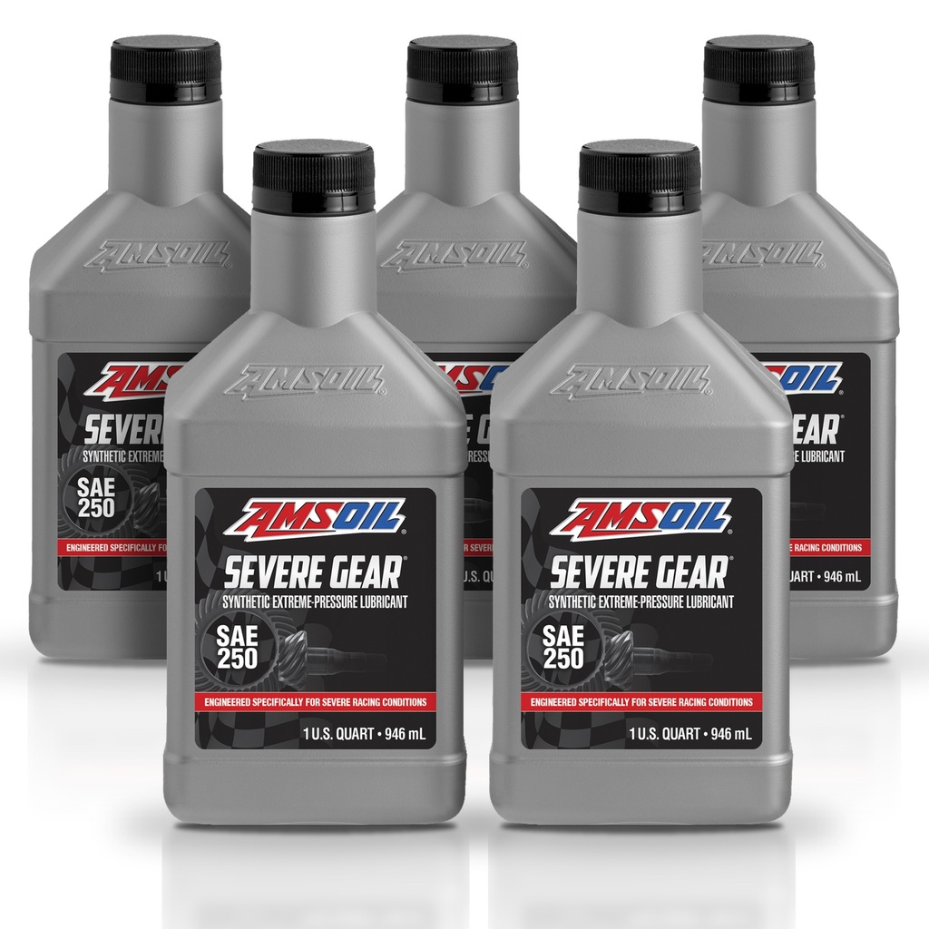 Kit 5 Aceites Sae 250 Amsoil Diferencial Gl5 5 Litros