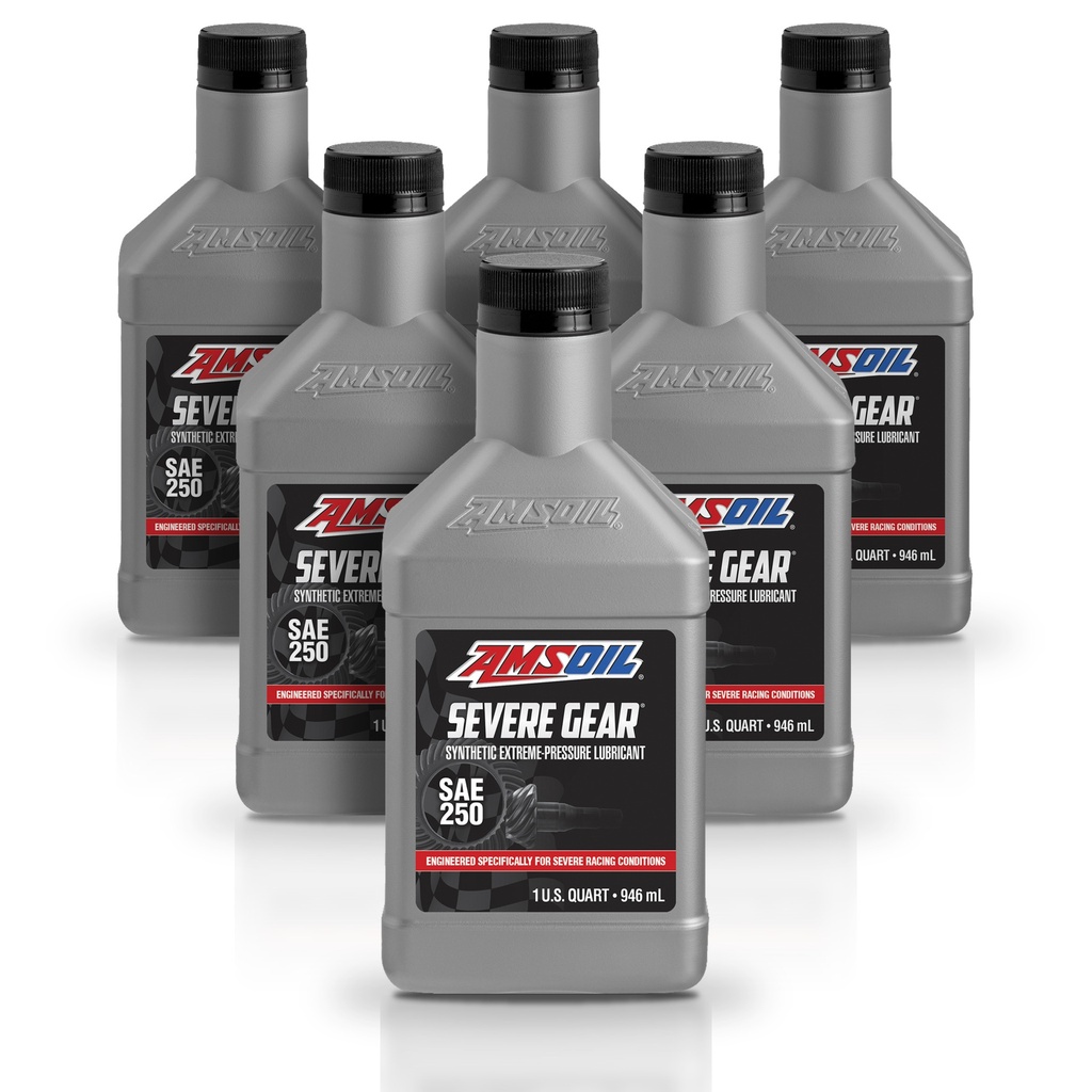 Kit 6 Aceites Sae 250 Amsoil Diferencial Gl5 6 Litros