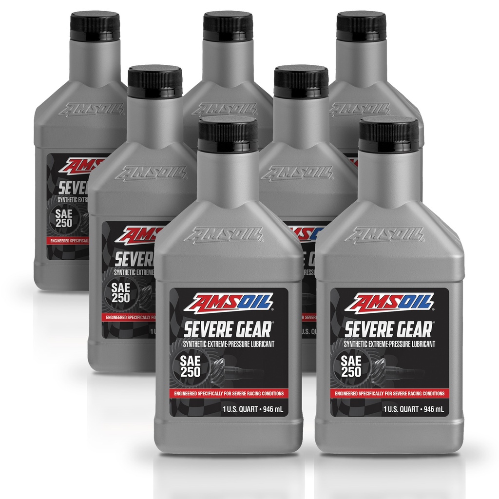 Kit 7 Aceites Sae 250 Amsoil Diferencial Gl5 7 Litros