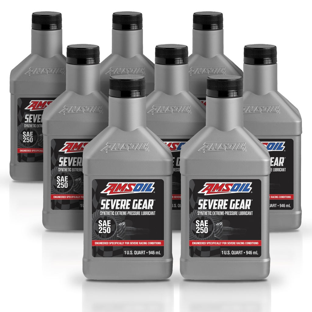 Kit 8 Aceites Sae 250 Amsoil Diferencial Gl5 8 Litros