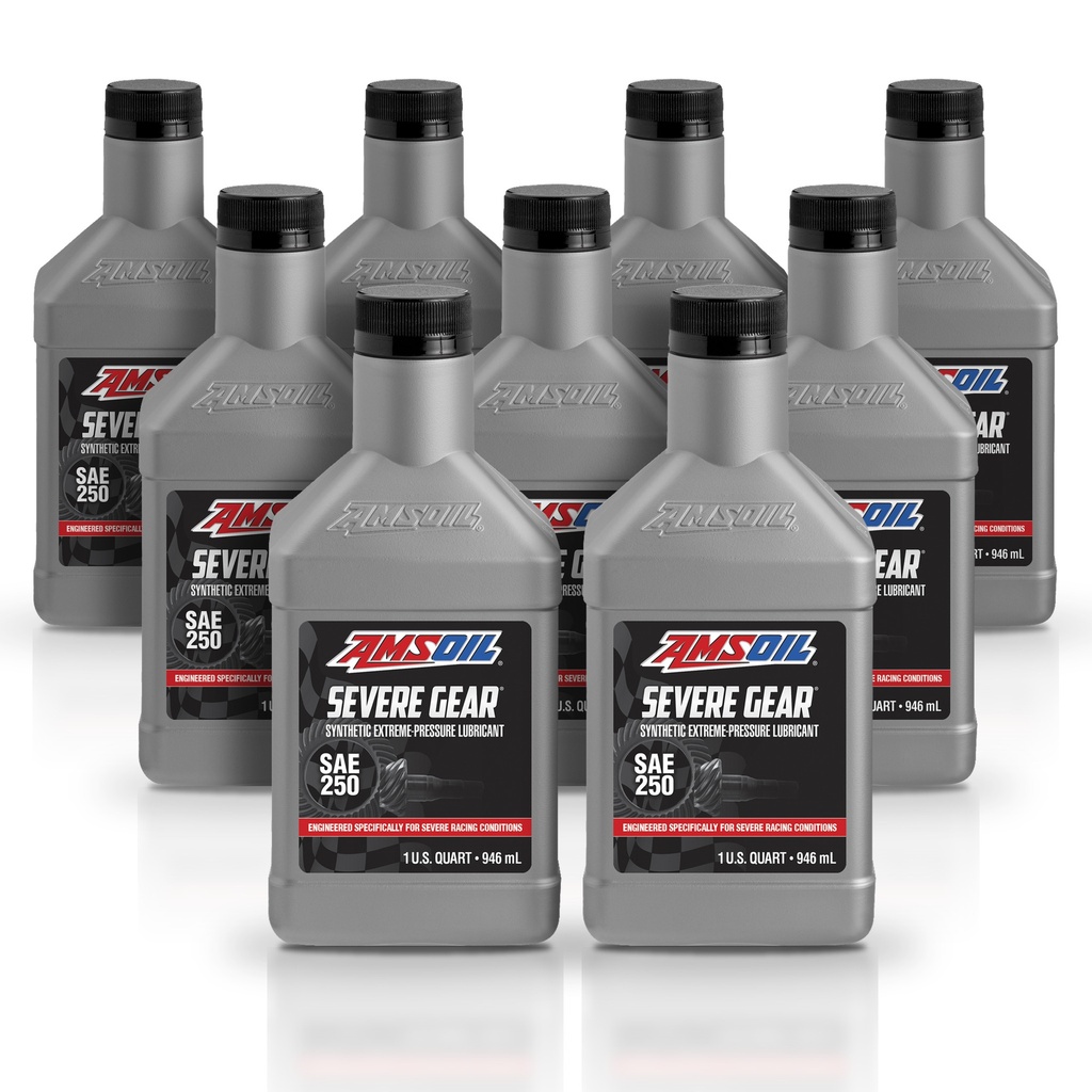 Kit 9 Aceites Sae 250 Amsoil Diferencial Gl5 9 Litros