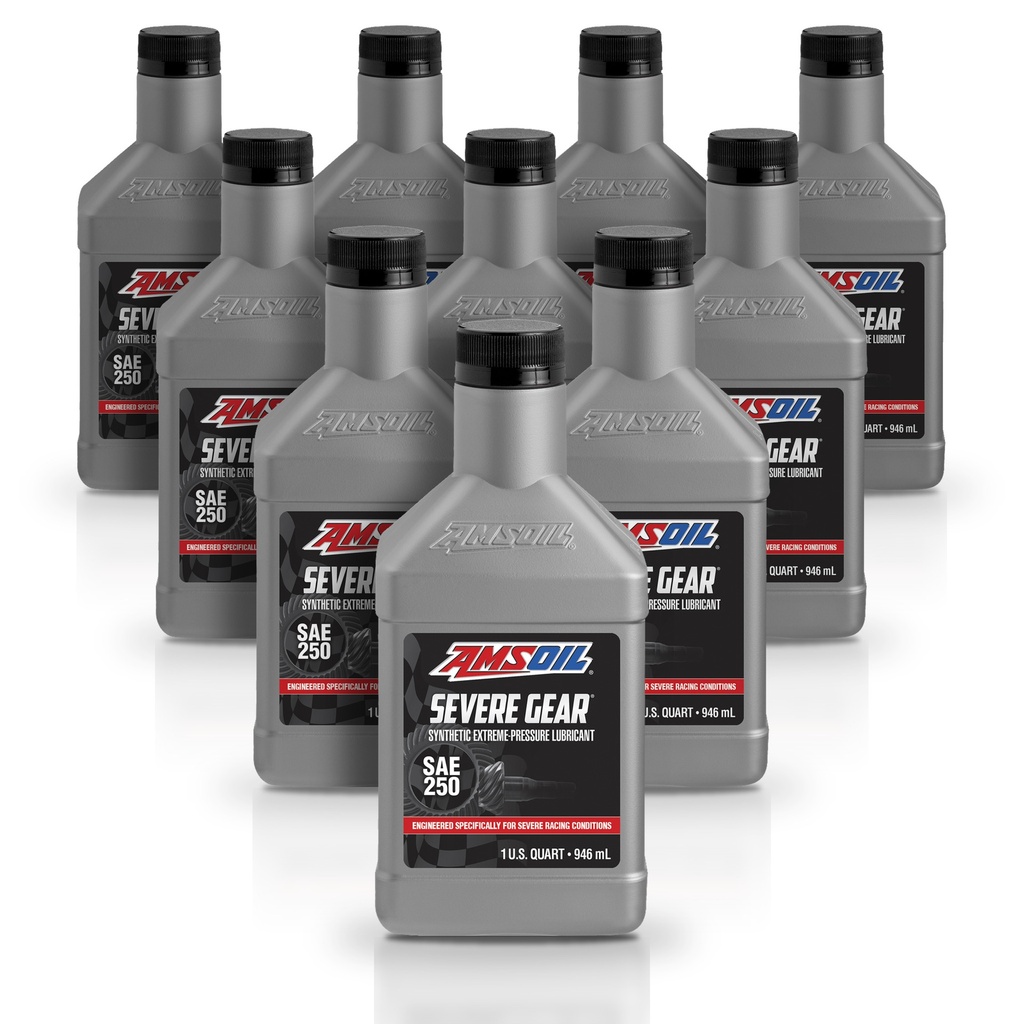 Kit 10 Aceites Sae 250 Amsoil Diferencial Gl5 10 Litros