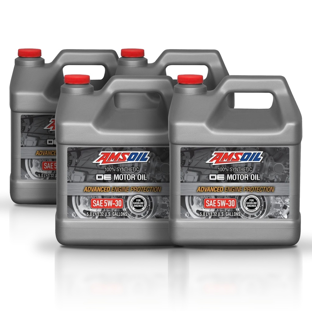 Kit 4 Aceites 5w30 Amsoil Oe Dexos Api Sp 20 Litros