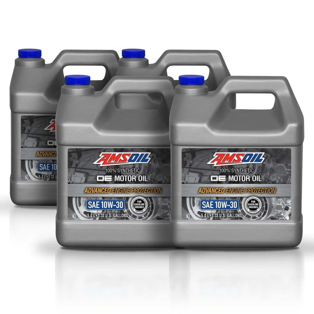 [KIT-AMOET5L-4L] Kit 4 Aceites 10w30 Amsoil Oe Dexos Api Sp 20 Litros
