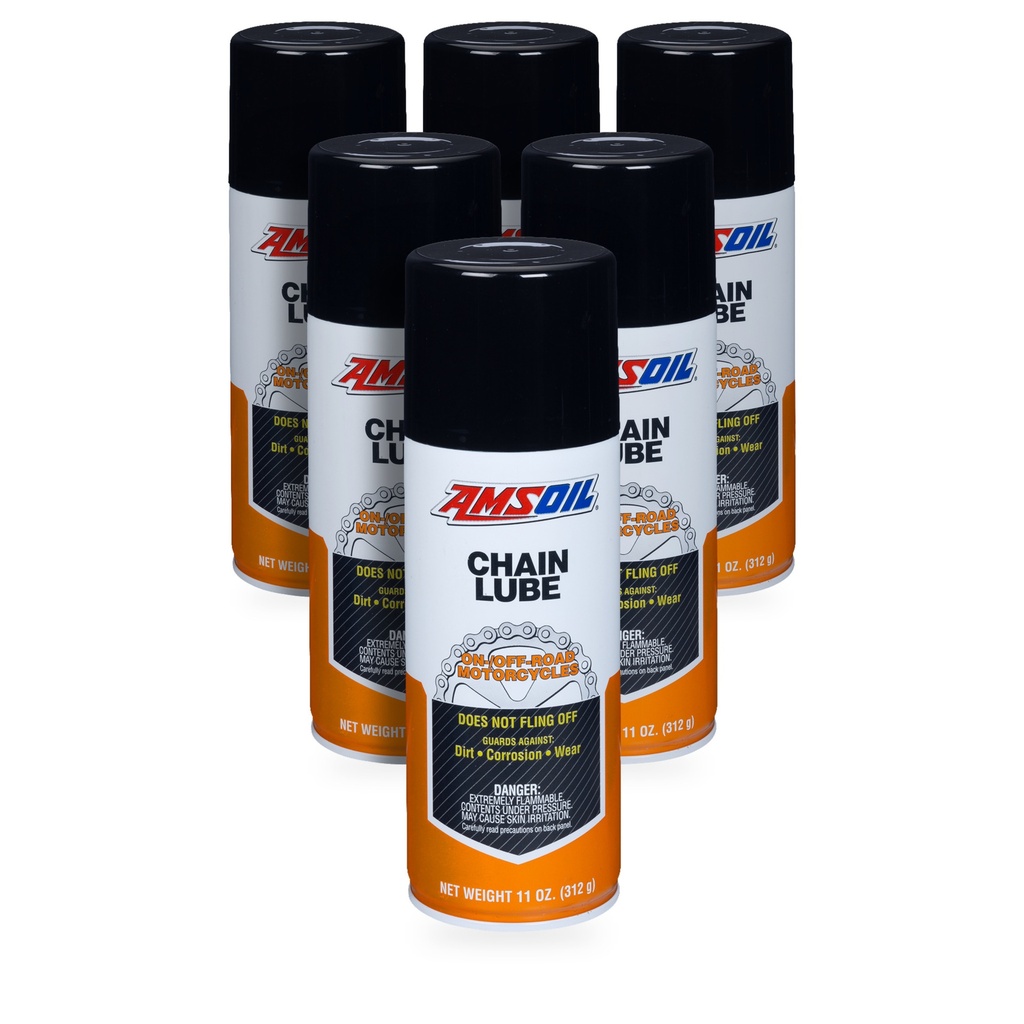 Kit 6 Piezas Lubricantes Para Cadena Amsoil Chain Lube