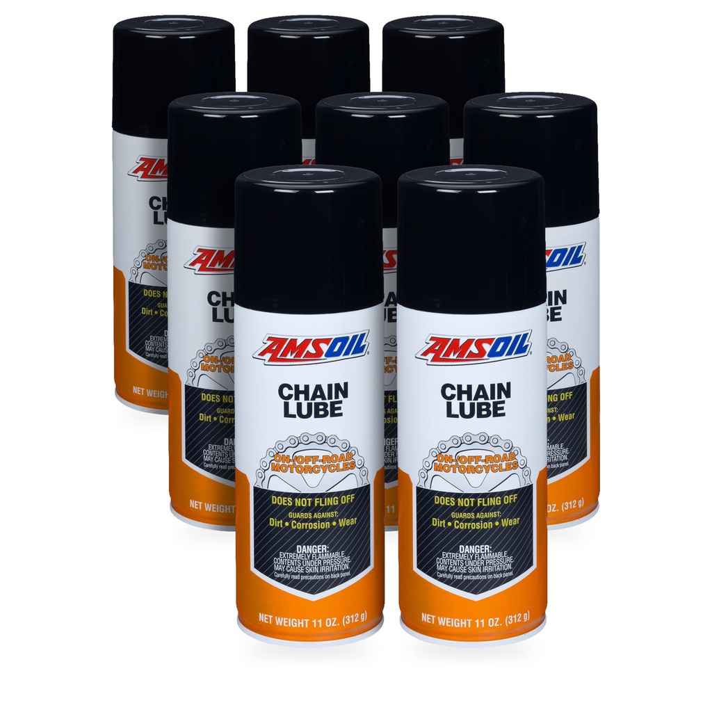Kit 8 Piezas Lubricantes Para Cadena Amsoil Chain Lube