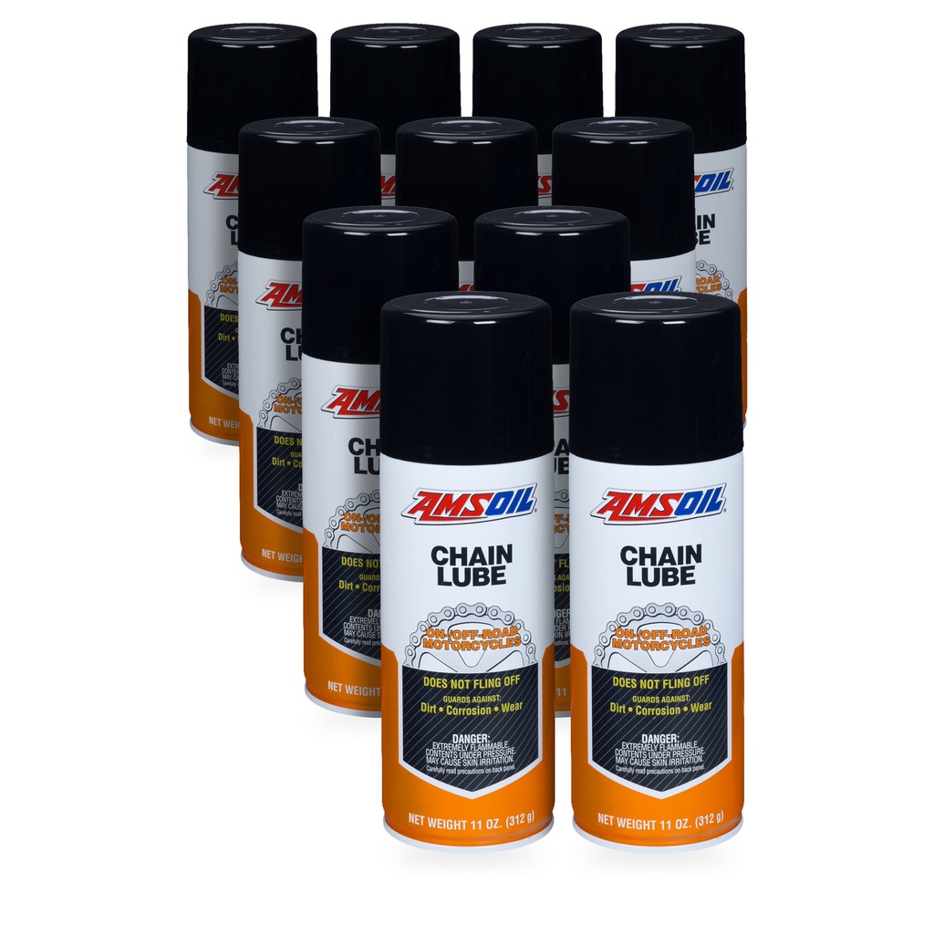 Kit 11 Piezas Lubricantes Para Cadena Amsoil Chain Lube